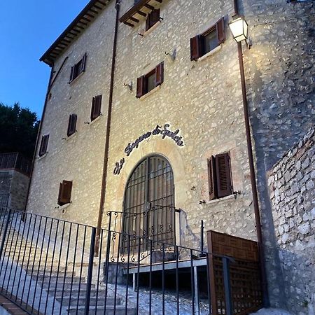 Villa Con Piscina "La Dogana Di Spoleto " 圣安那托利亚迪纳 外观 照片